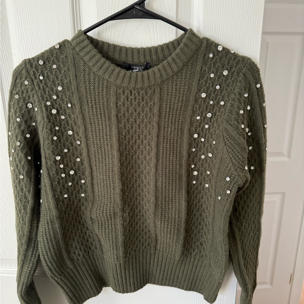 Forever 21 Green Sweater